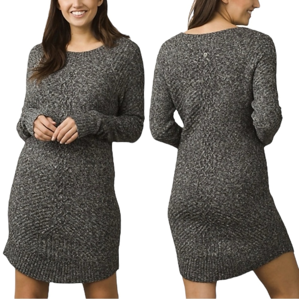 PRANA Caldwell Knit Sweater Dress. Size Medium‎